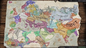 CK3 Timelapse but all Empires exist at start (1066-1453)