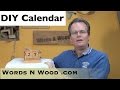 How To Make a Perpetual Block Calendar (WnW #51)