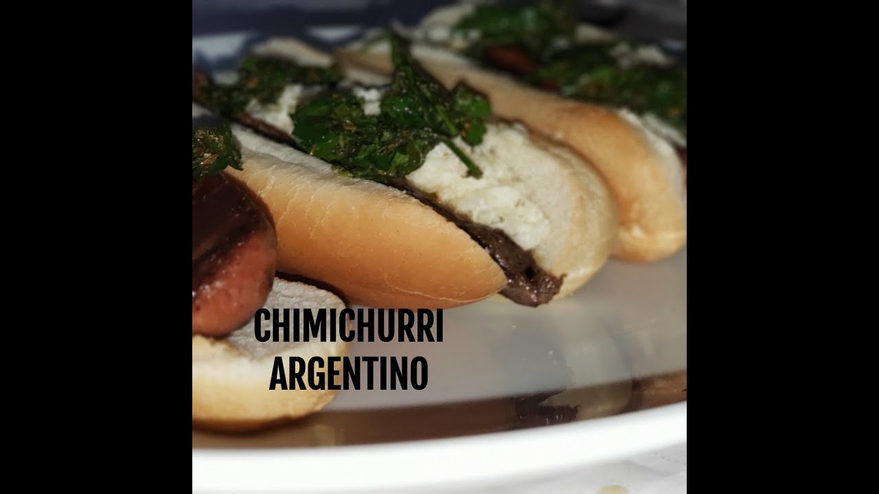 Salsa Chimichurri Argentina Fcil
