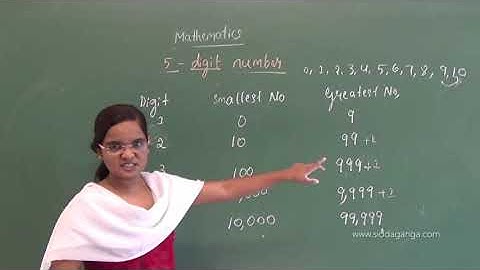 STATE 5 - MATHEMATICS - 5 DIGIT NUMBERS - PART 2