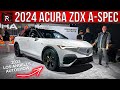 The 2024 acura zdx aspec finally puts acura in the electric luxury suv space