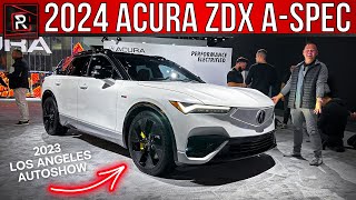 The 2024 Acura ZDX ASpec Finally Puts Acura In The Electric Luxury SUV Space