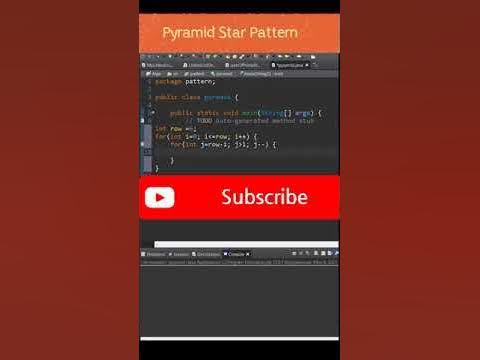 Pyramid Star Pattern - YouTube