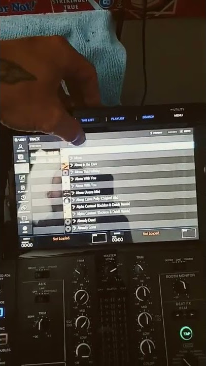 XDJ-RX3 Quick Scroll