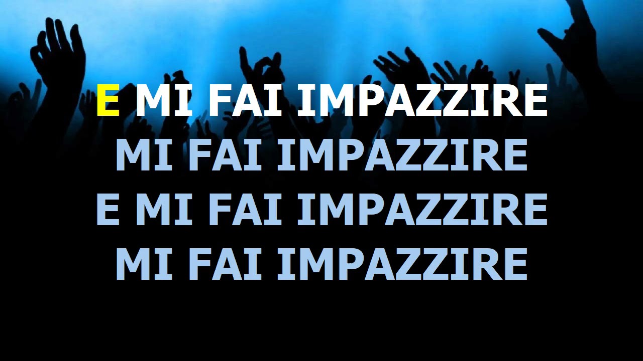 Blanco Sfera Ebbasta Mi Fai Impazzire Karaoke YouTube