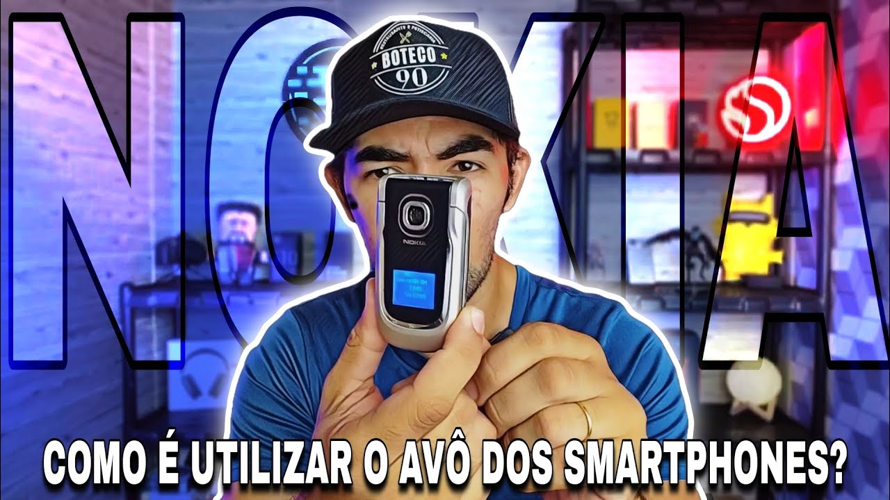 O MELHOR CELULAR DOBRÁVEL: NOKIA 2760 SOBREVIVENDO EM 2025 