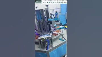 Automatic 8-Station 2-Color Flat Screen Printing Machine #automaticscreenprintingmachine