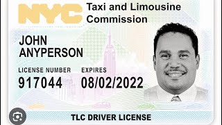 TLC license в Нью-Йорке осенью 2023