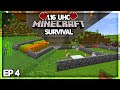 Farm, Livestock and Base Digging - Minecraft 1.16 UHC Survival (Episode 4)