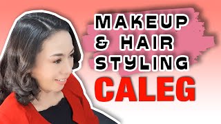 #Makeup dan #CurlyHairStyles #Hairdo 45 Menit!