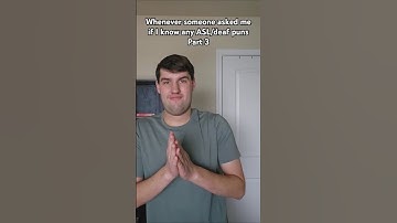 When someone asks if I know any ASL #puns #coda