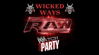 WWE Monday Night Raw Watch Party #wwe #wrestling #wweraw #wwesmackdown #viral