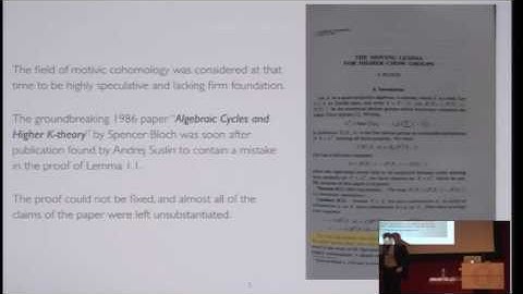 Univalent Foundations: New Foundations of Mathematics - Vladimir Voevodsky