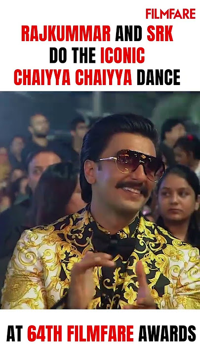 #ShahRukhKhan & #RajkummarRao teamed up to recreate the iconic #ChhaiyaChhaiya song