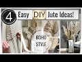 DIY Room Decor Ideas with Jute | Chalk Paint Home Decor