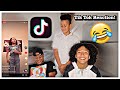 REACTING To My Little Sister's Tik Tok Videos!!! *HILARIOUS CONTENT*