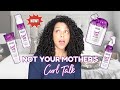 NEW! Not Your Mother's CURL TALK Products!!! | REVIEW & DEMO 2020
