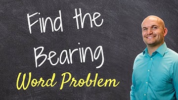 Finding the bearing of a plane using trigonometry