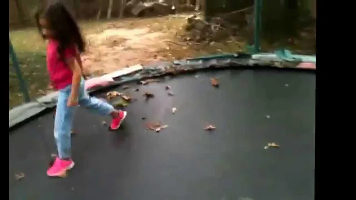 Trampoline fun
