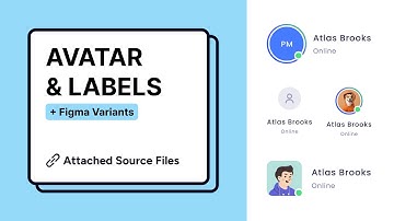 Designing Dynamic Avatars with Labels in Figma: Step-by-Step Guide to Design System