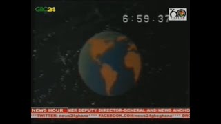 GBC TV News intro (early 1990s, Ghana)