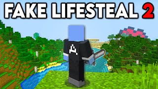 100 Days On FAKE Lifesteal SMP ll
