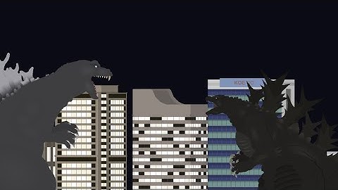 GMK Godzilla Vs Godzilla Minus one ( Stick Nodes Animation)