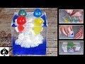 Balloons in the Clouds Epoxy Resin Cube Paperweight | Ivory Soap Microwave Technique | DIY