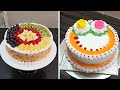 How To Make Fruit Cake Design | Butter Scotch Fruit Cake | New Cake Design