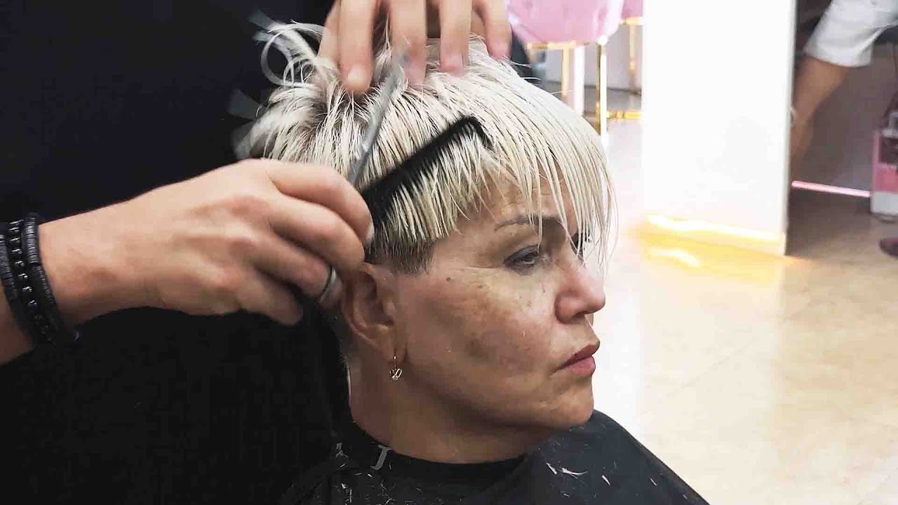 Undercut Pixie Haircut - Short Hair Hairstyles for Women Over 70
