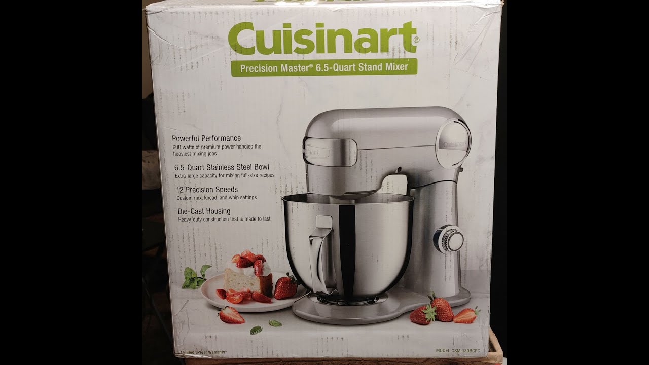 Cuisinart 5.5-Quart Stand Mixer SM-50 Blue with 1 Year Extended Warranty