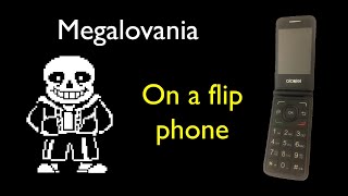 Megalovania but it’s on a cheap flip phone