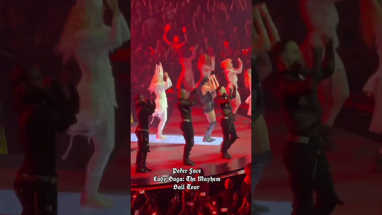 Lady Gaga slaying Poker Face at The Mayhem Ball Tour London! 🎤🔥 
