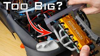 This 4-Cylinder Engine Is WAY Too Big for My RC Supra…