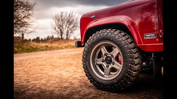 Twisted Born: Build No.1 A Custom Rimini Red Land Rover Defender 90 Leaves The Factory Doors