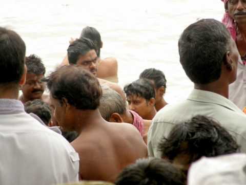 Tarpan On Mahalaya Day. (Durga Stotram With Bengali Translation)