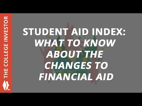 FAFSA Changes: The Student Aid Index Replaces EFC For Financial Aid