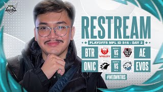 ✋️KALAH BIASA MENANG IPOS IS BHAKKKK - MPL ID S16 - Playoffs Day 2✋️