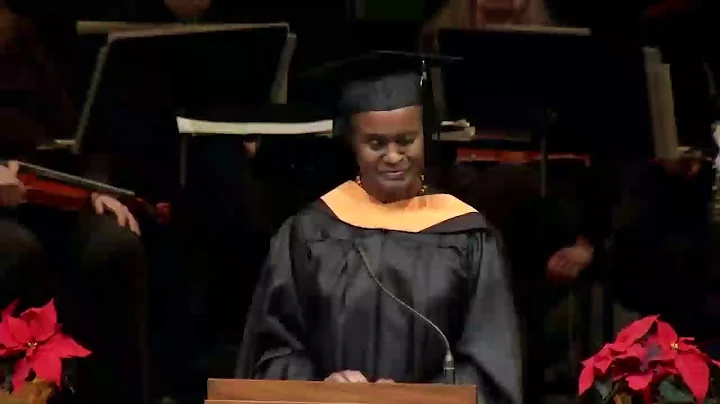 Fall 2018 Commencement Student Speaker Deborah Jar...