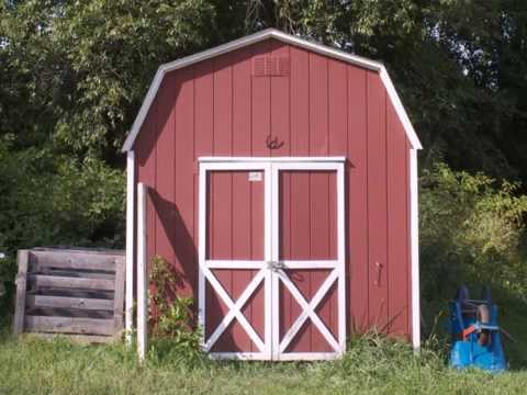 free shed plans 10 x 20 - youtube