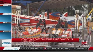 Sonoma County Fair goes on despite rising COVID cases