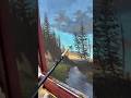 Plein air Painting in Red River, NM. #artvideo #redriver #oilpainting #pleinairpainting