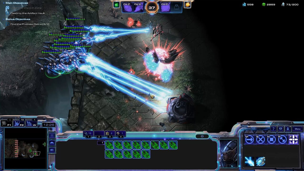 StarCraft 2 Wings of Liberty Campaign (Protoss Edition) Mission 18 Supernova YouTube