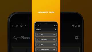 App GymPlans | Workout planner and tracker screenshot 3