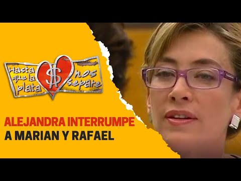 Alejandra interrumpe la reunión de Marian y Rafael | Hasta que la plata nos separe 2006
