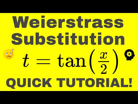 Introduction to Weierstrass