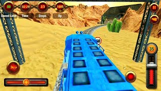 Train Racing Simulator 3D - Train Game - 2018 (Level 8) screenshot 5