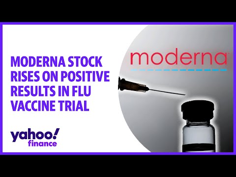 Moderna Stock Rises On Positive Results In Flu Vaccine Trial 