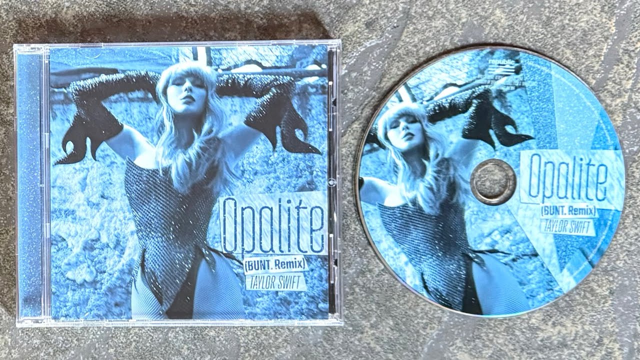 Taylor Swift | Opalite (BUNT. Remix) | CD Unboxing - YouTube