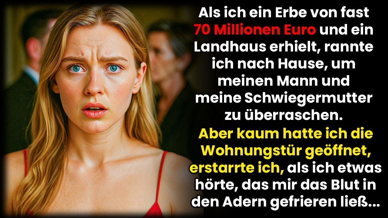 Nach dem Erbe rannte ich nach Hause, um meinen Mann und meine Schwiegermutter zu überraschen …
